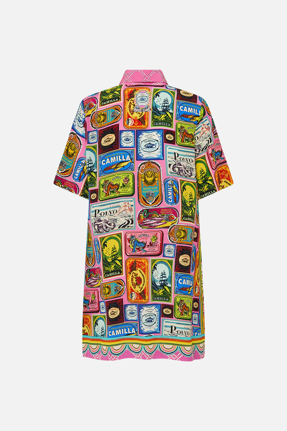 SALTY SPLENDOUR MINI SHIRT DRESS