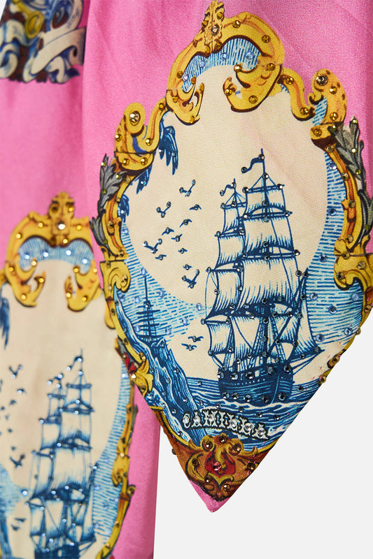 SALTY SPLENDOUR BOW NECKSCARF