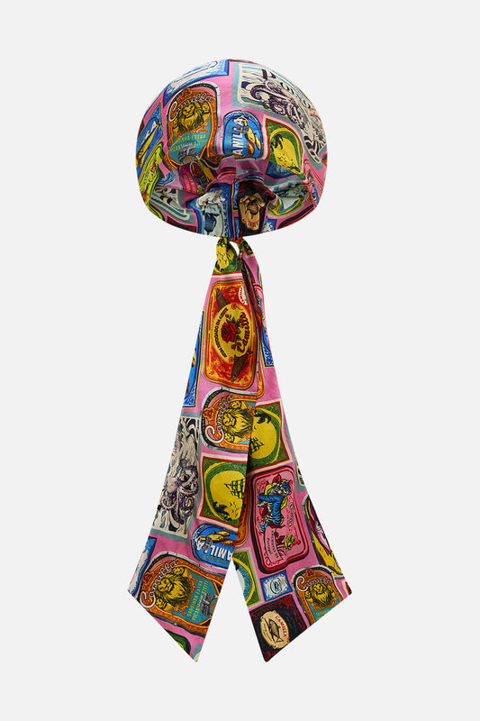 SALTY SPLENDOUR HEADSCARF WITH LONG TIES