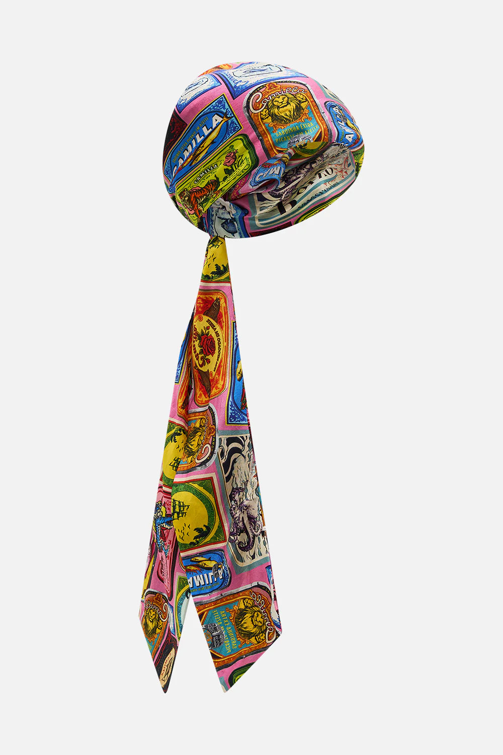 SALTY SPLENDOUR HEADSCARF WITH LONG TIES