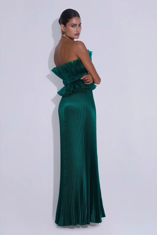 *PREORDER* MASQUERADE GOWN - PINE