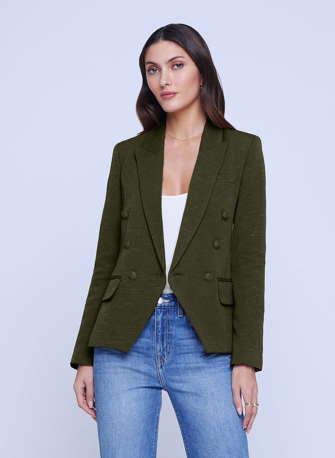 KENZIE BLAZER - ARMY