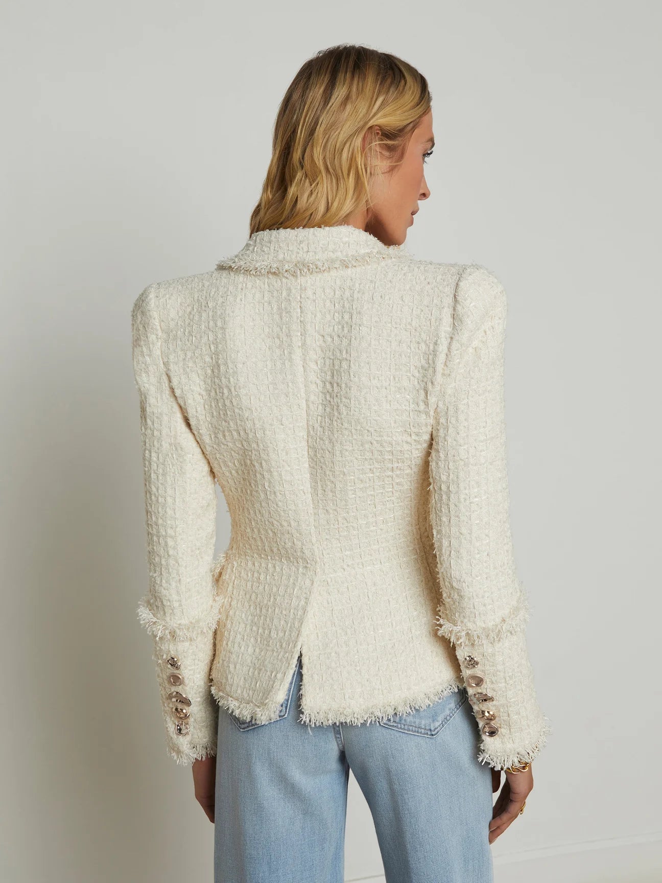 KAISLEY BLAZER - WHITE
