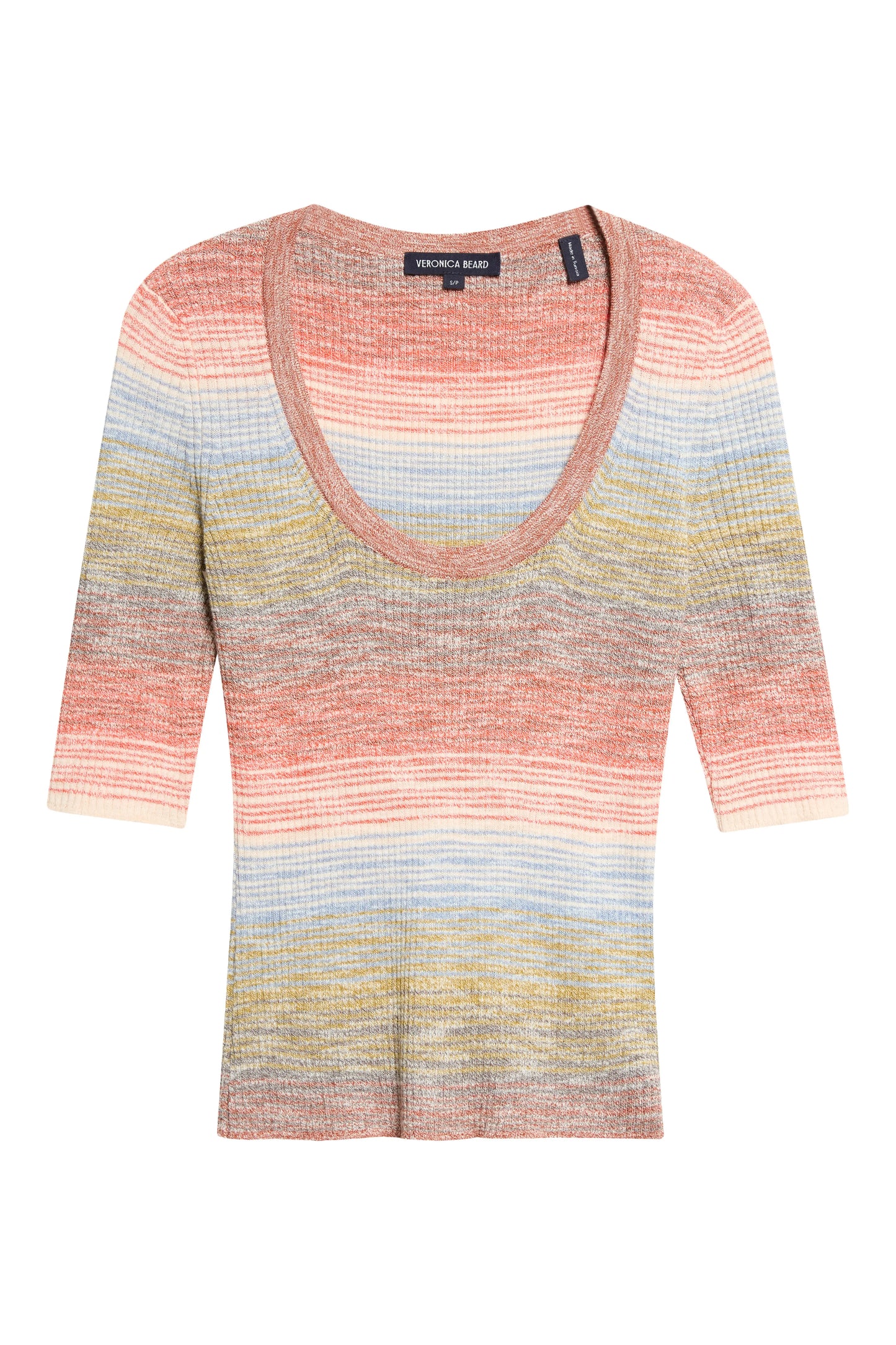 *PREORDER* ARCHIBALD PULLOVER - ORANGE FLAME/MUSTARD MULTI