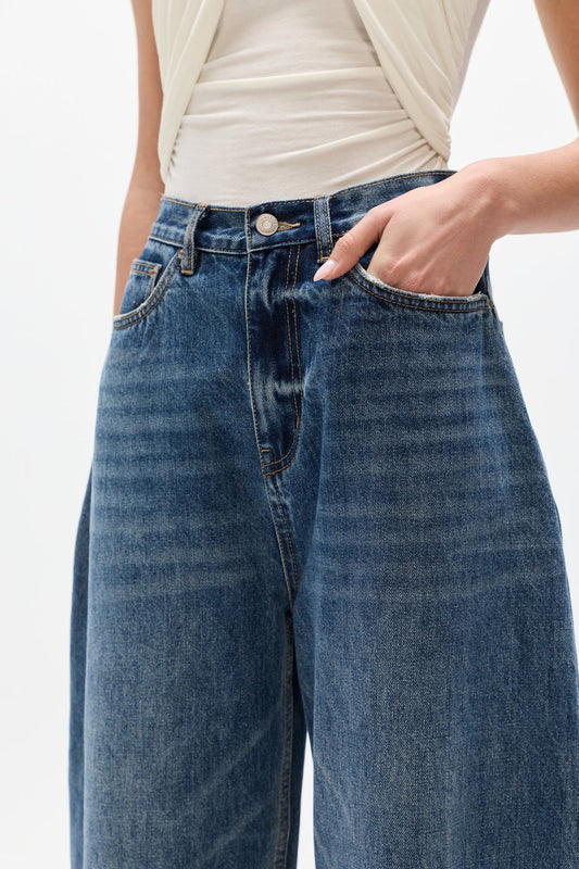 WILLA DENIM JEAN - ASH TIDE