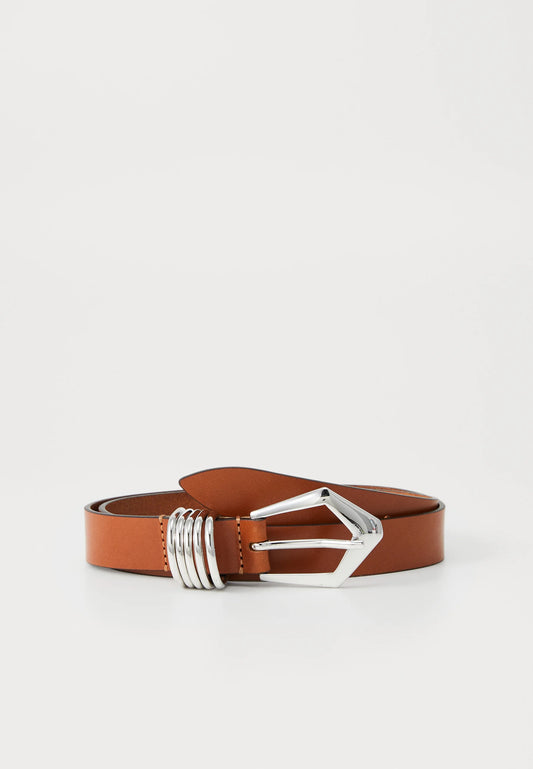 SUGAR THIN BELT - TAN
