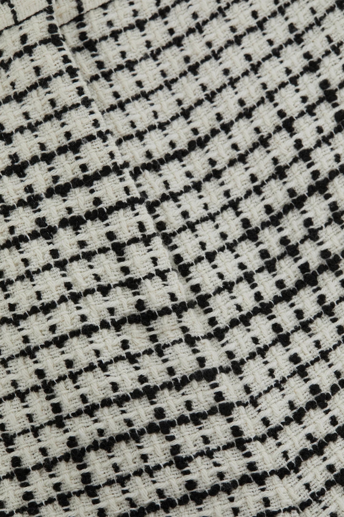 PILAR WIDE LEG PANT - ECRU/BLACK