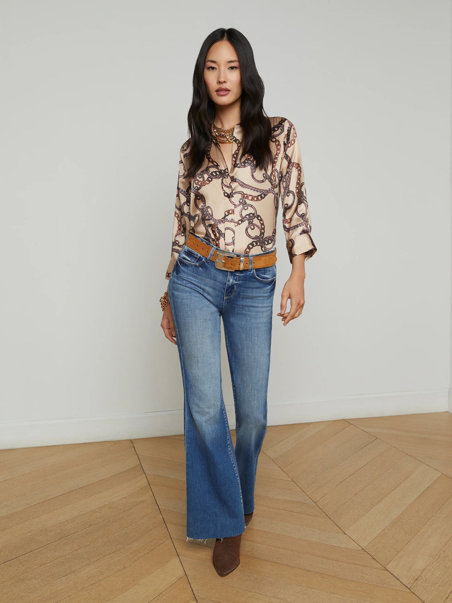 *PREORDER* SERA SNEAKER FLARE JEAN - HAMPTON