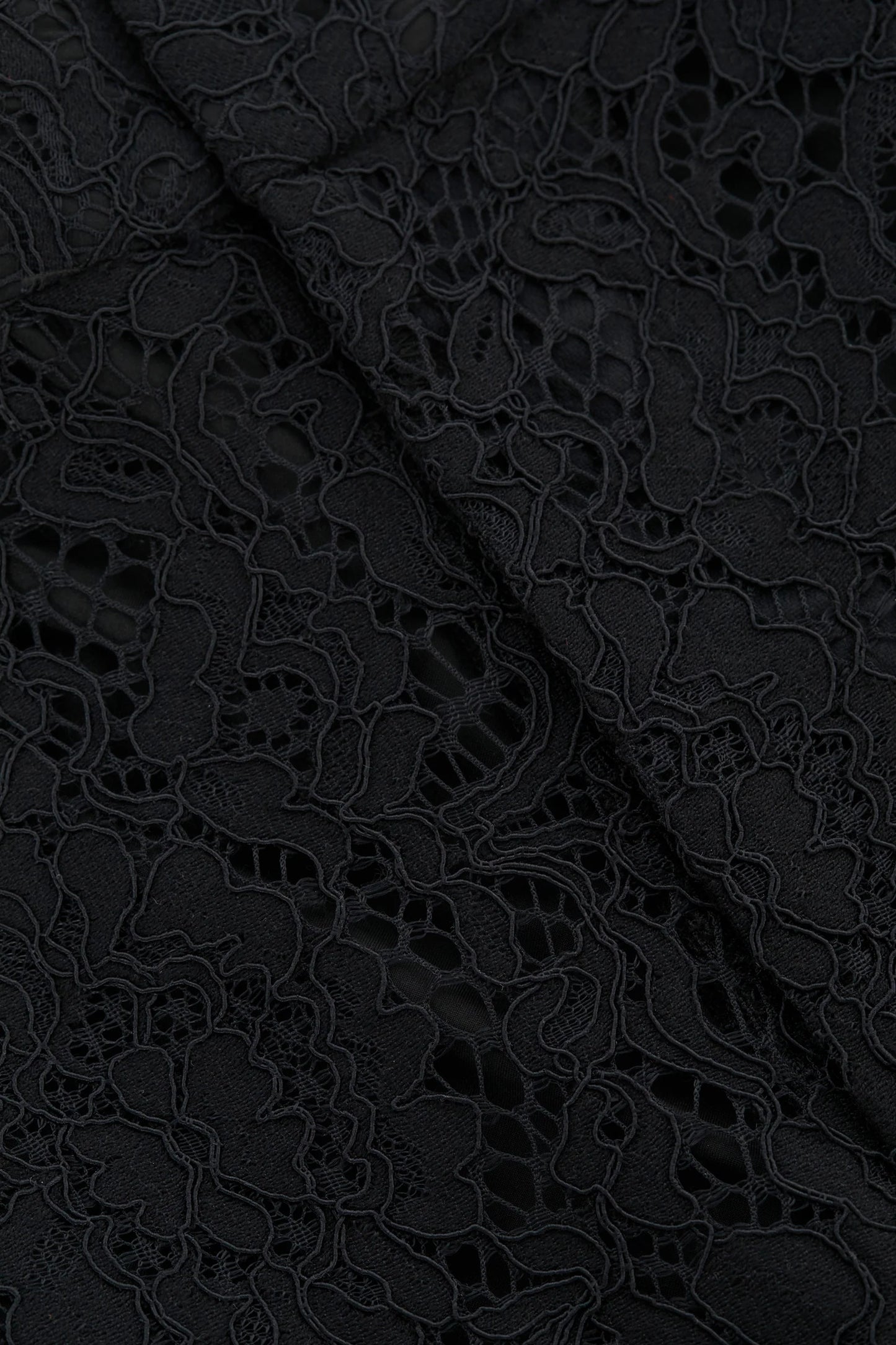 LIVVY LACE TROUSER - BLACK
