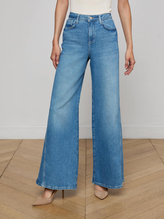 *PREORDER* BEAU WIDE LEG JEAN - KONA