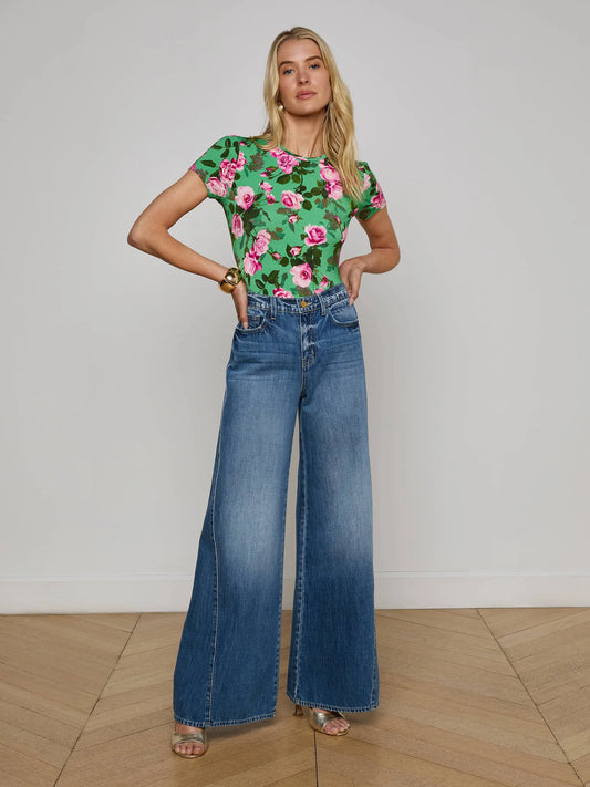 BEAU WIDE LEG JEAN - ORTEGA
