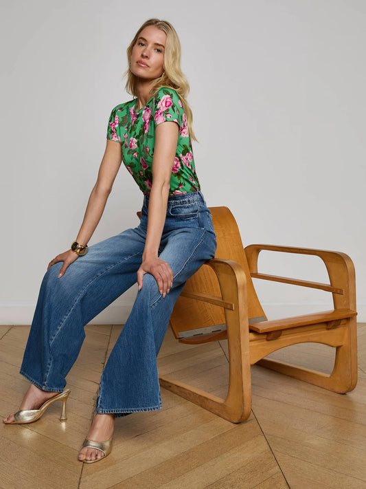 BEAU WIDE LEG JEAN - ORTEGA