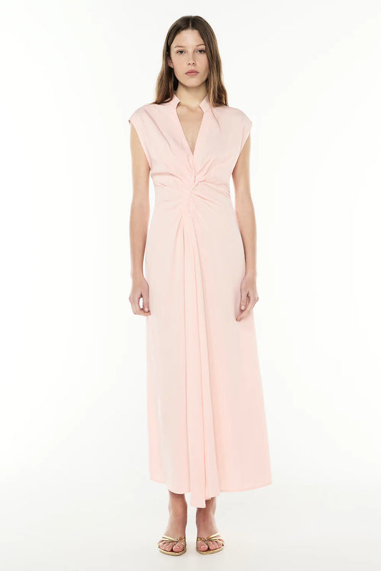 SWEET LIFE MIDI DRESS - PALE PINK