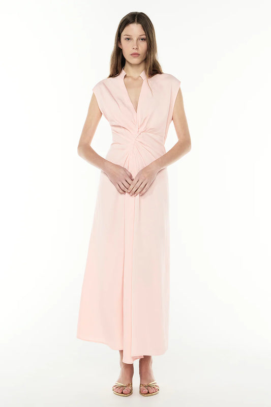 SWEET LIFE MIDI DRESS - PALE PINK