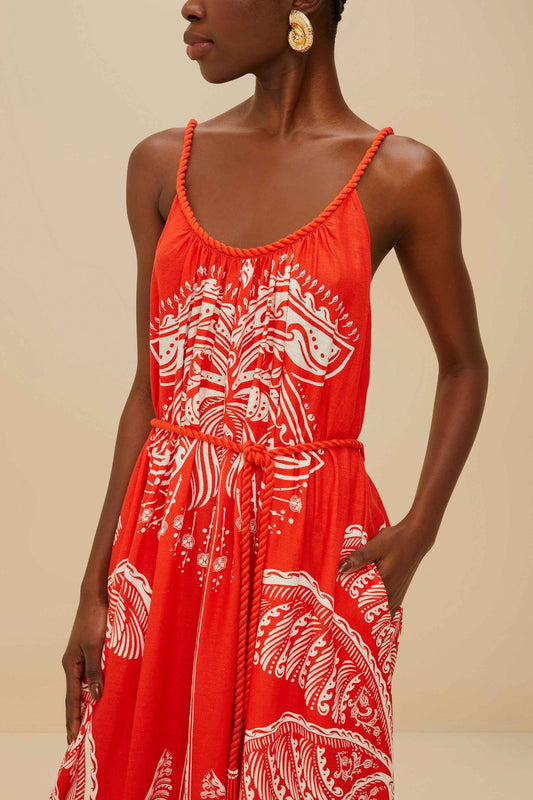 MAJESTIC COCONUT TREE DRESS