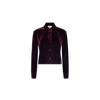 *PREORDER* COSETTE VELVET SHIRT - DEEP PORT