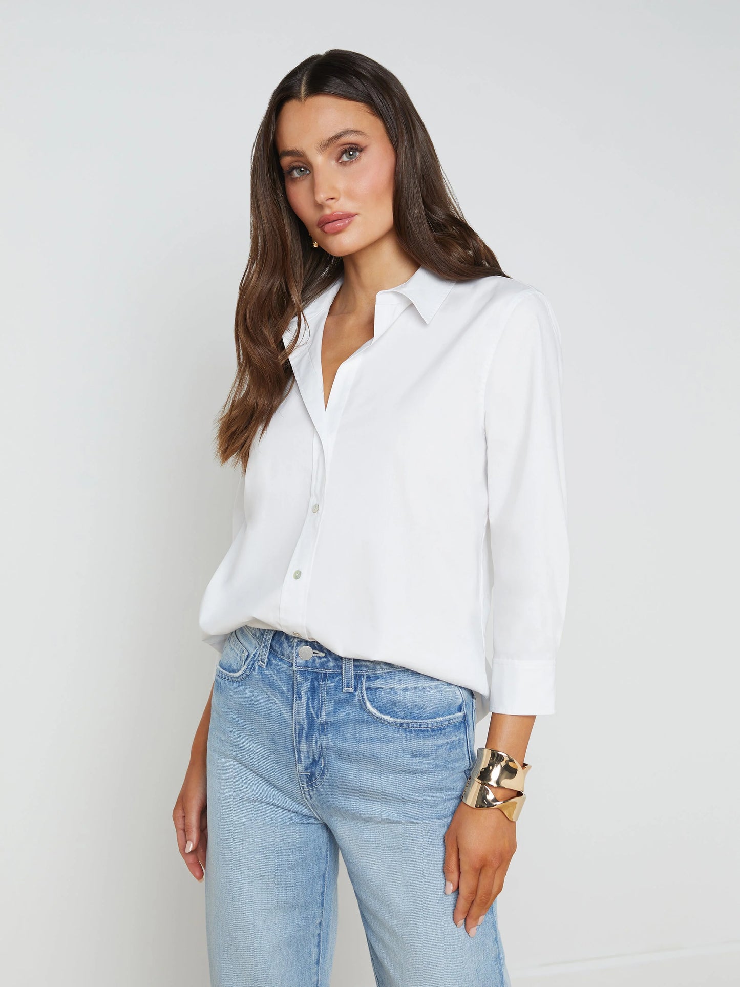*PREORDER* DANIELLA BLOUSE - WHITE