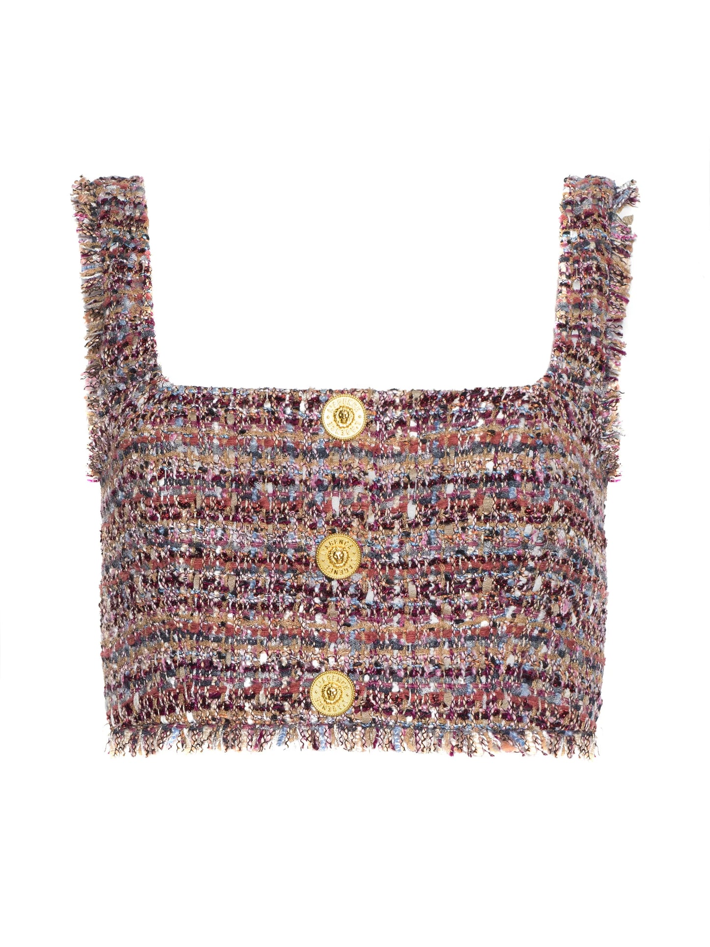 MAYLIN BRALETTE TOP - MAUVE/MULTI