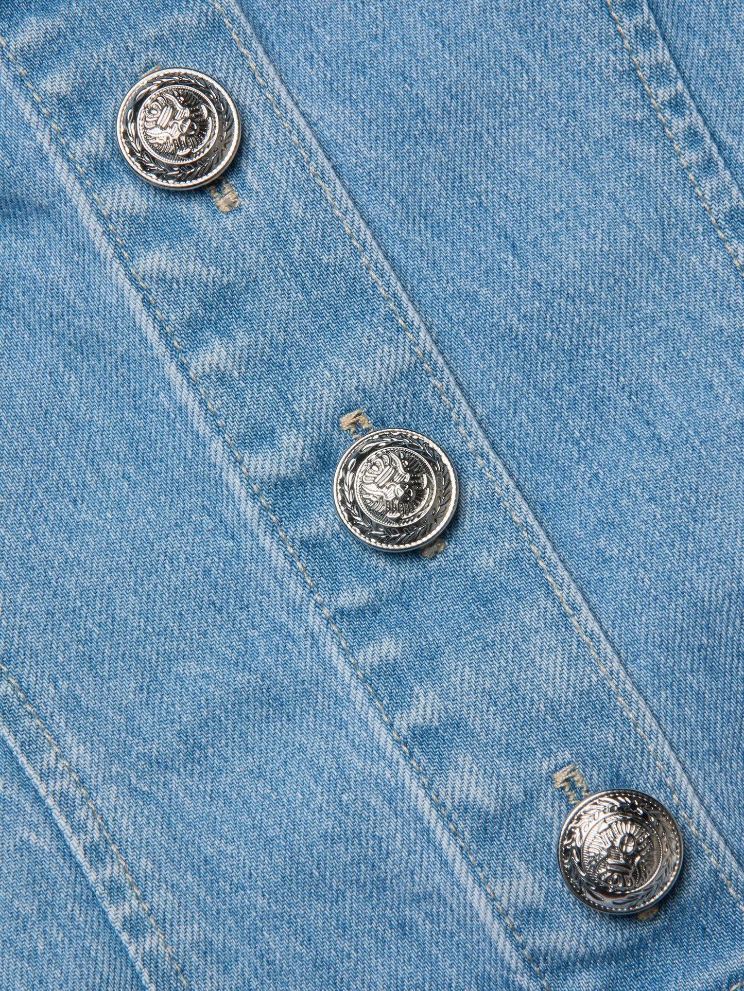 SAGA DENIM TOP - OLVERA