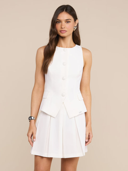 TESSA VEST - WHITE