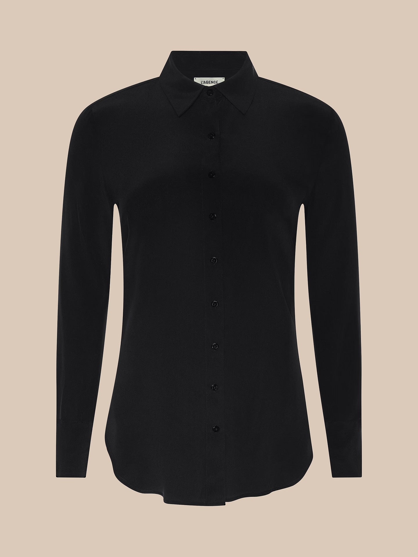 BABETTE SILK BLOUSE - BLACK