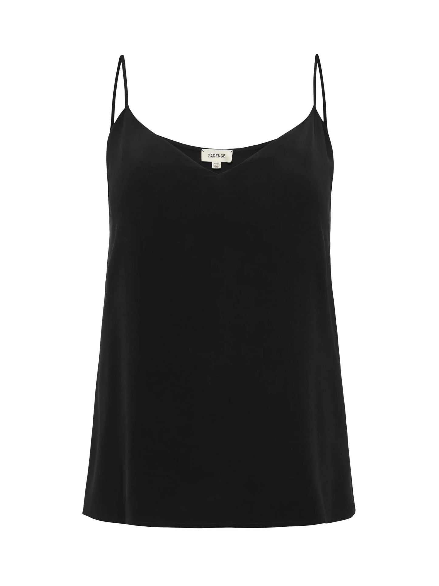 *PREORDER* JANE SILK CAMISOLE - BLACK