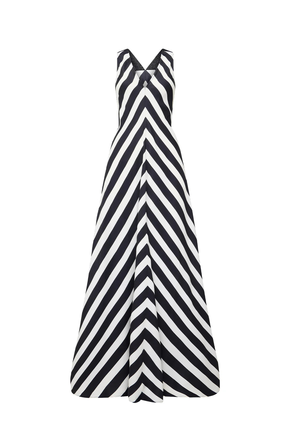 *PREORDER* NEW BEAT MAXI DRESS- BLAK/WHITE