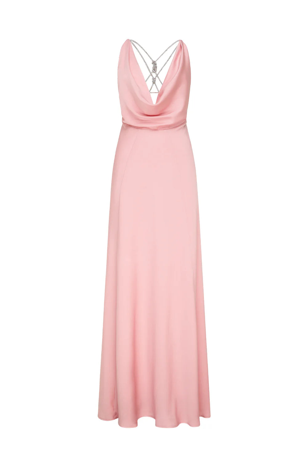 *PREORDER* FIRST DANCE COWL DRESS - PINK