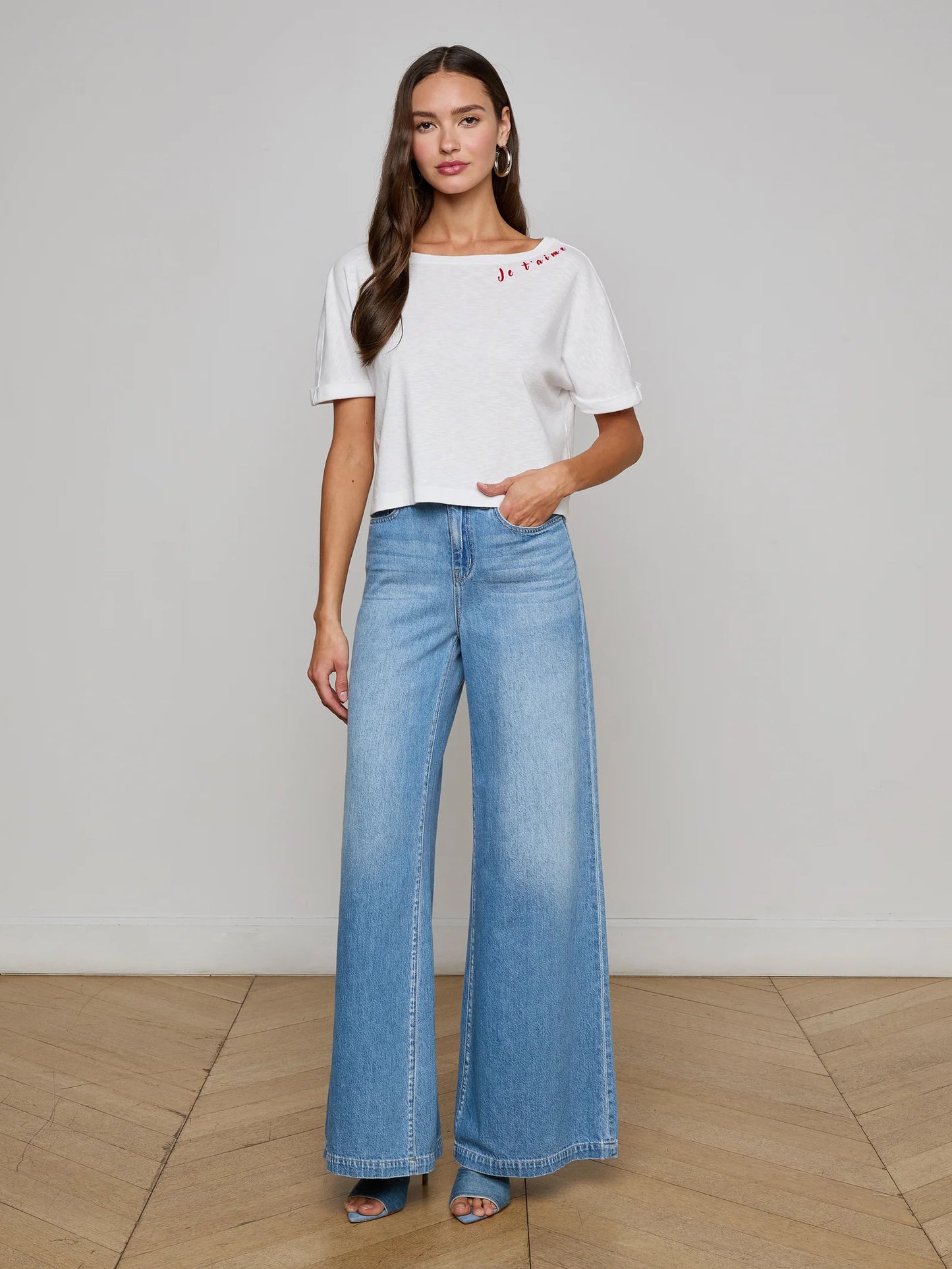 SADIE CREW TEE - JTAIME