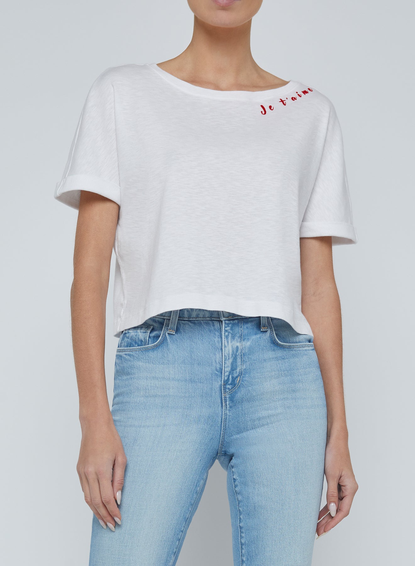 SADIE CREW TEE - JTAIME