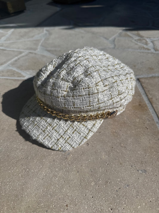 CAP - WHITE/GOLD