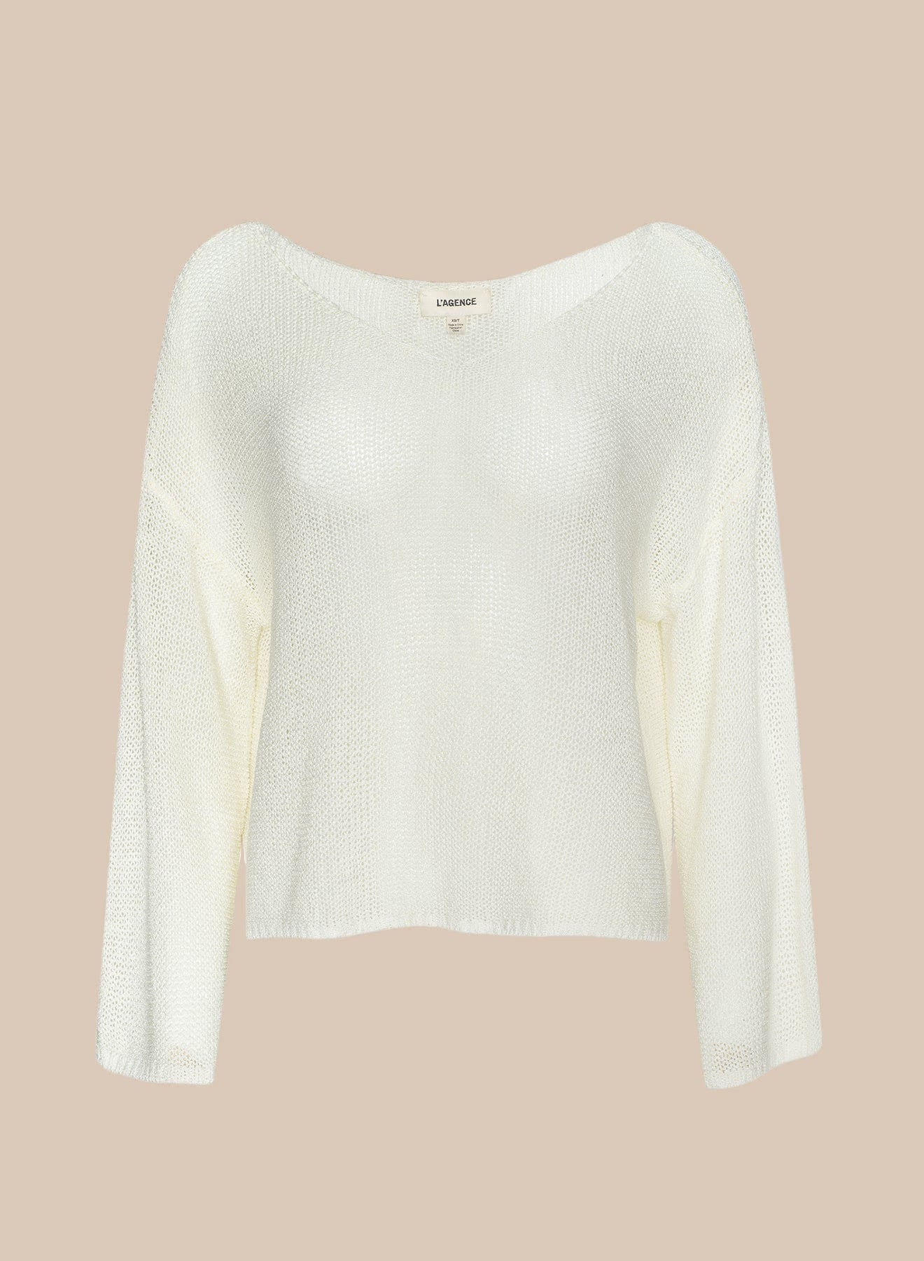 ETHAN KNIT PULLOVER - VANILLA