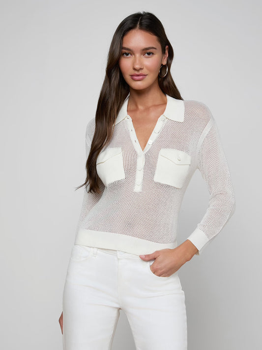 CARINE TOP - IVORY