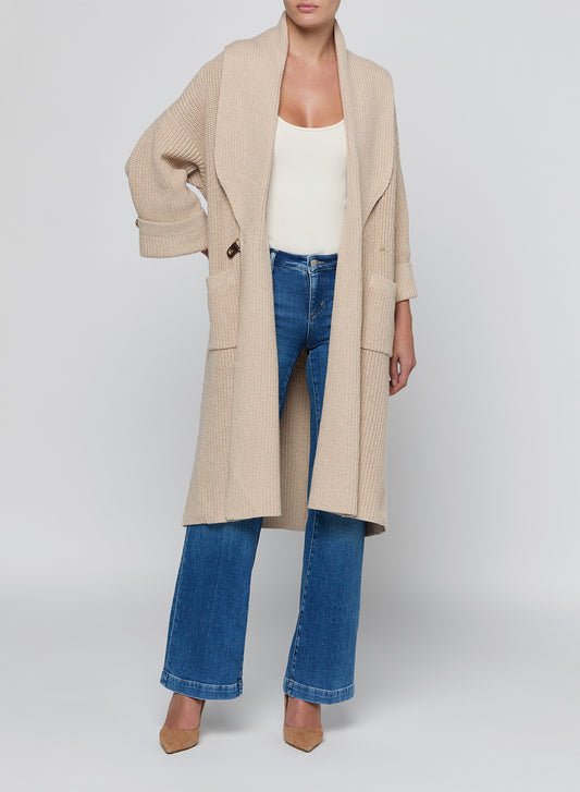 *PREORDER* ORIELLE CARDIGAN - ALMOND MILK