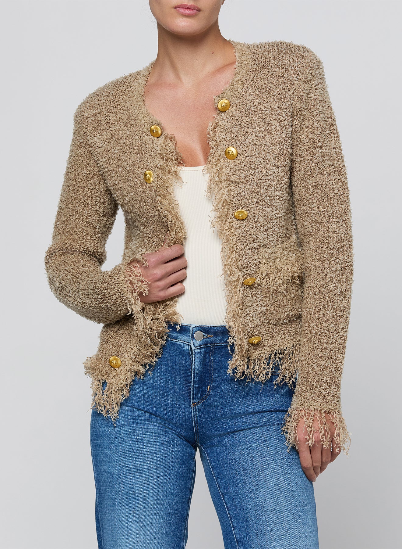 *PREORDER* MIREILLE CARDIGAN - NATURAL