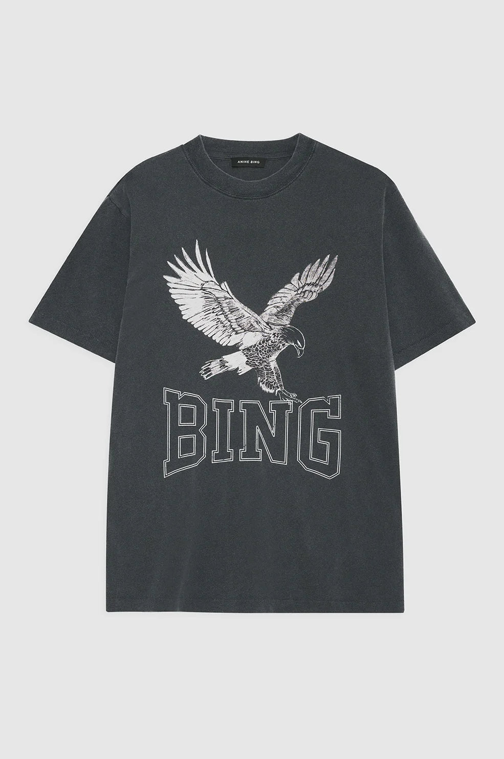 LILI TEE RETRO EAGLE - WASHED BLACK