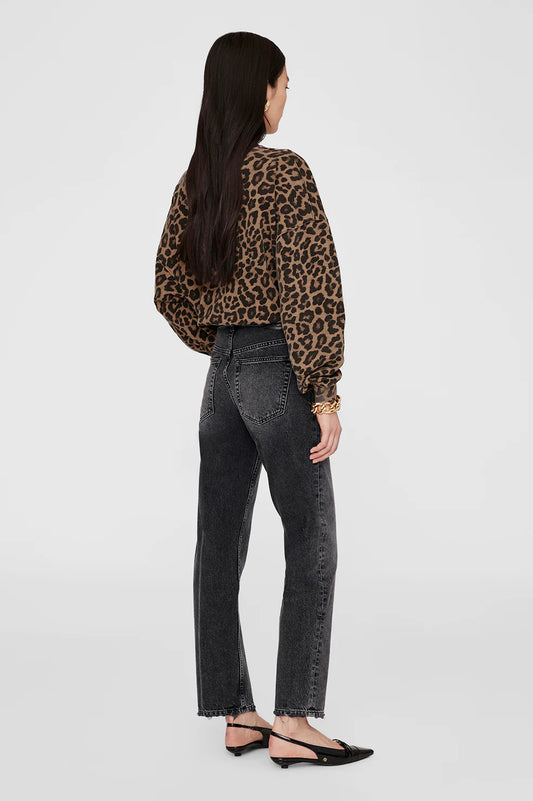 MILES SWEATSHIRT - LEOPARD