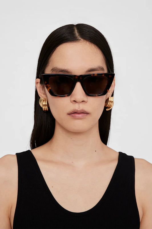 PARIS SUNGLASSES - DARK TORTOISE