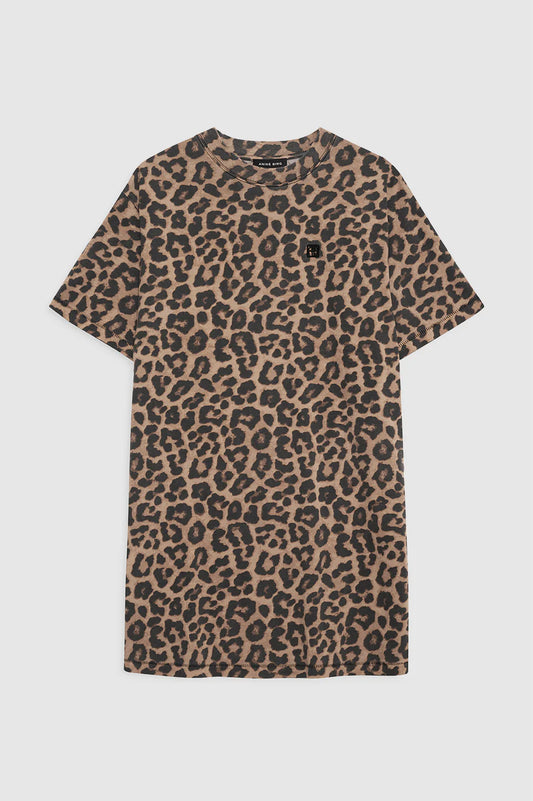 *PREORDER* BETH MINI DRESS - BLACK AND BROWN LEOPARD