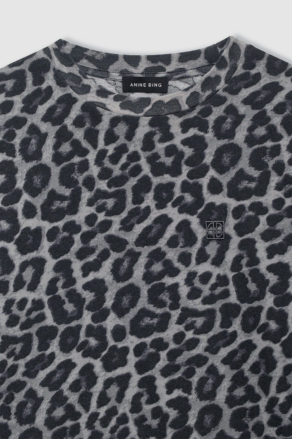*PREORDER* COHEN TEE - GREY LEOPARD