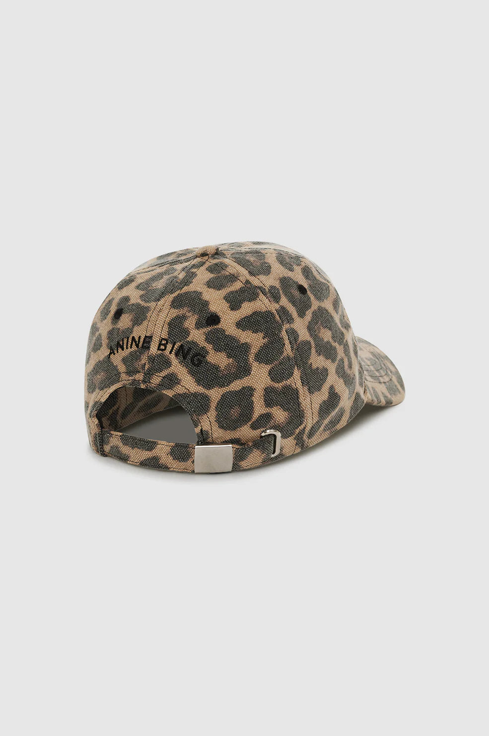 *PREORDER* JEREMY CAP - BLACK AND BROWN LEOPARD