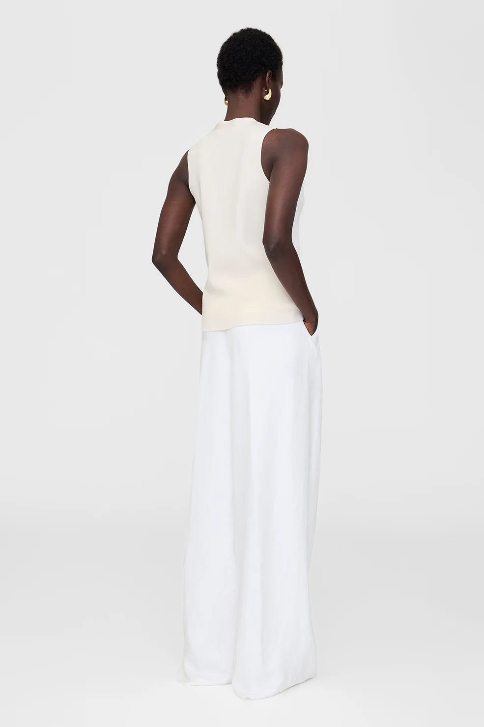 LAWRENCE VEST - IVORY