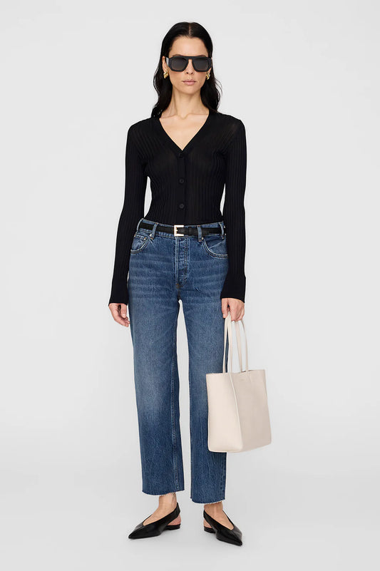 MATHEO CARDIGAN - BLACK