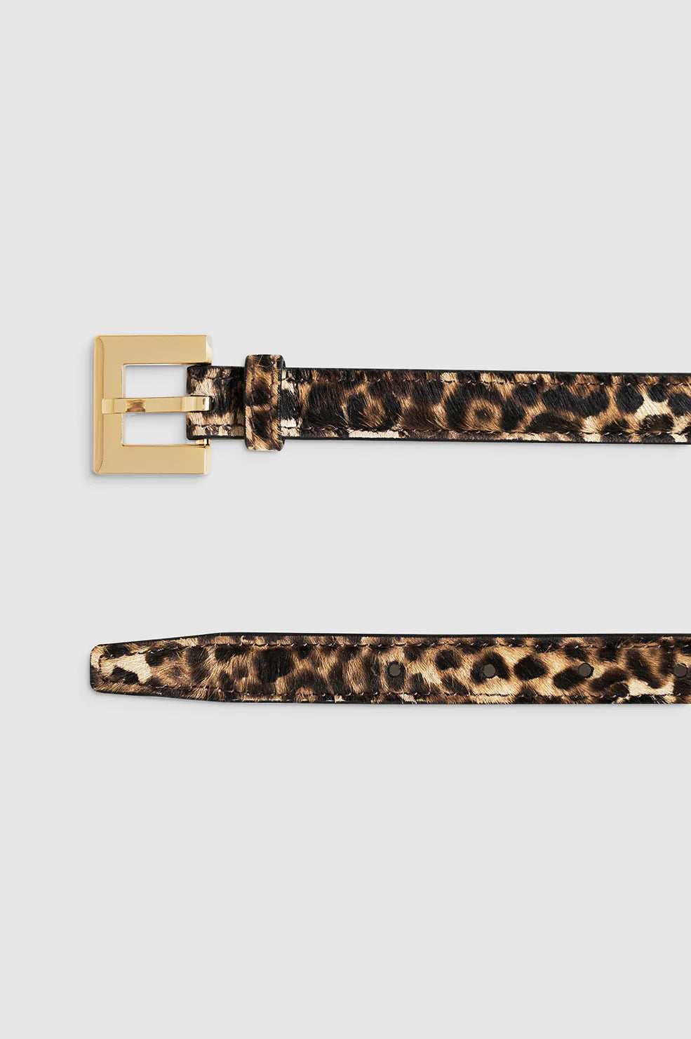 *PREORDER* NICOLA BELT - LEOPARD CALF HAIR
