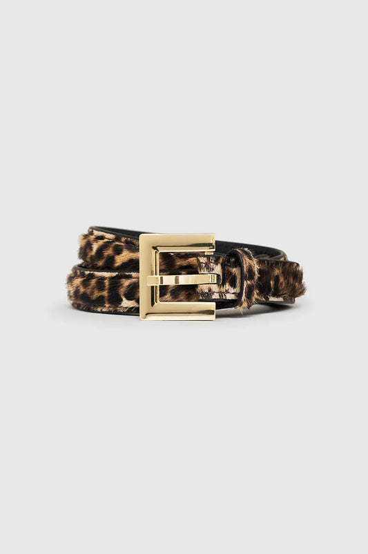 NICOLA BELT - LEOPARD CALF HAIR