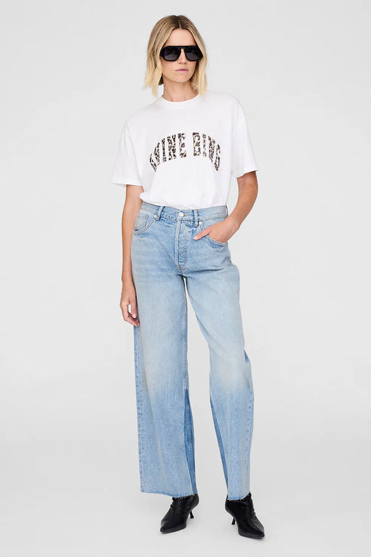 WALKER TEE LEOPARD - IVORY