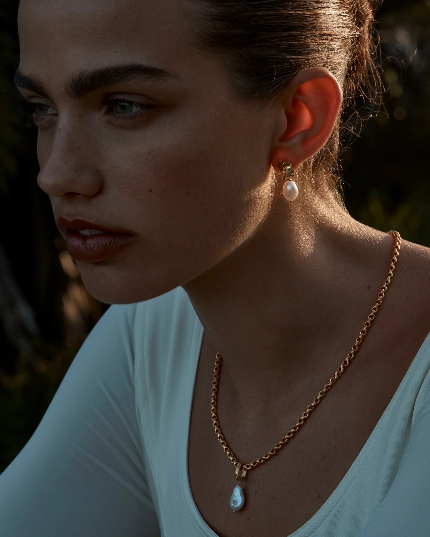 DAFFODIL NECKLACE - GOLD