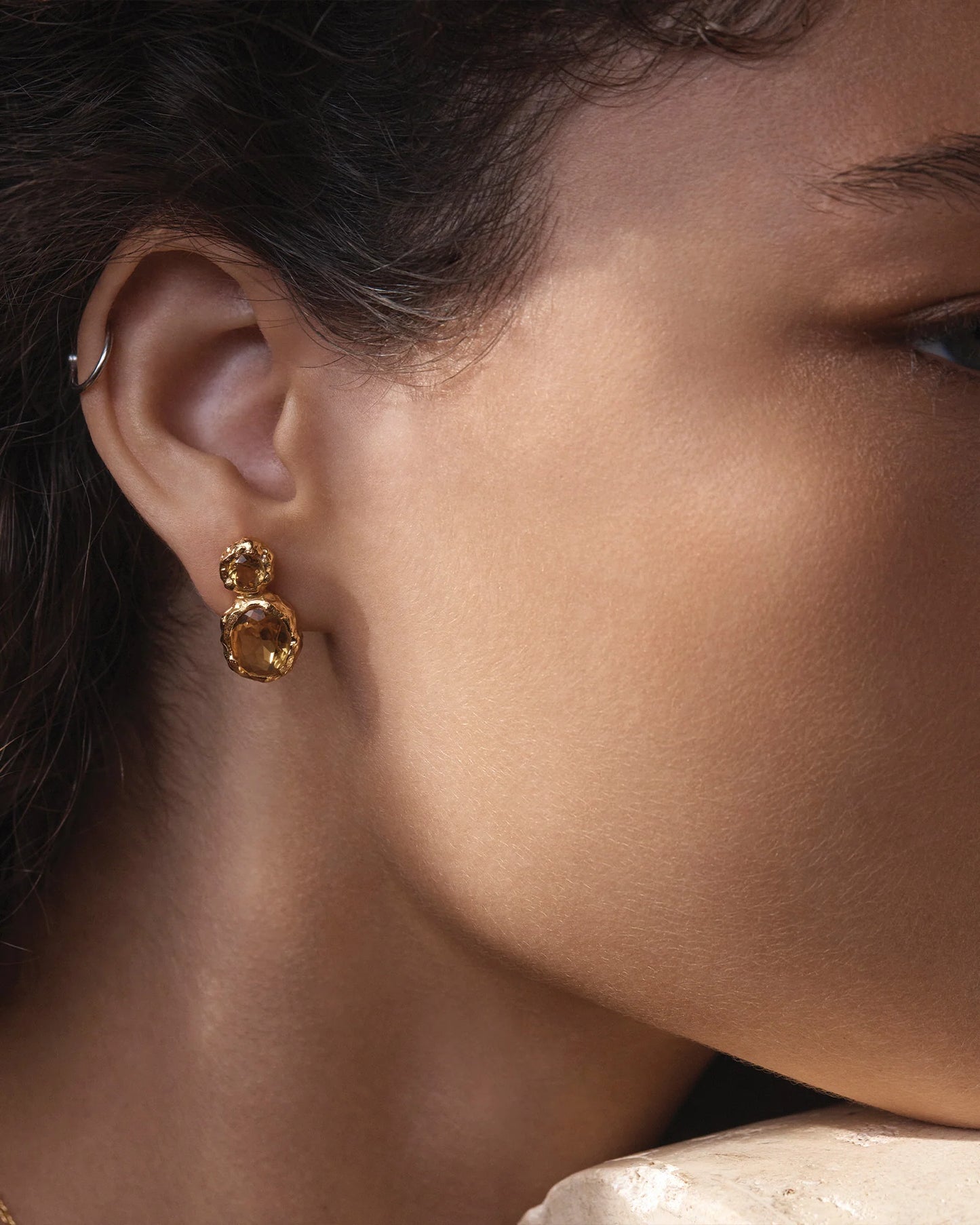 ORIVETO EARRINGS - GOLD