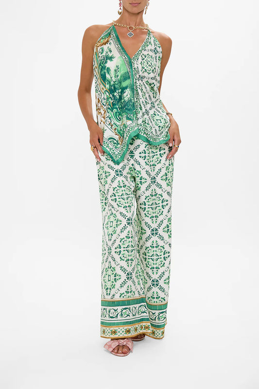 CORRIDOR OF CALM KNOTTED SCARF TOP