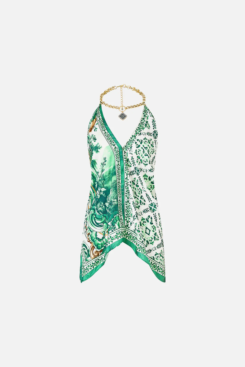 CORRIDOR OF CALM KNOTTED SCARF TOP